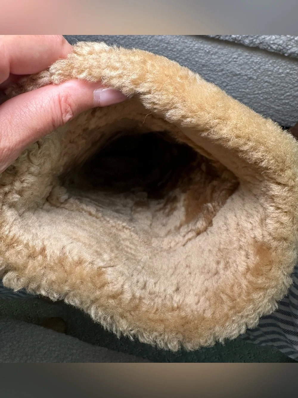 Born shearling lined